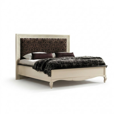 Duebelbett Massivholz Schlofzëmmer Better Design Bett Miwwel Vaccari cav giovanni