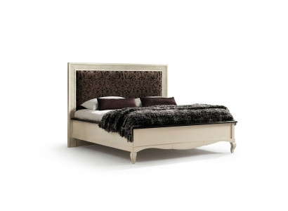 Duebelbett Massivholz Schlofzëmmer Better Design Bett Miwwel Vaccari cav giovanni