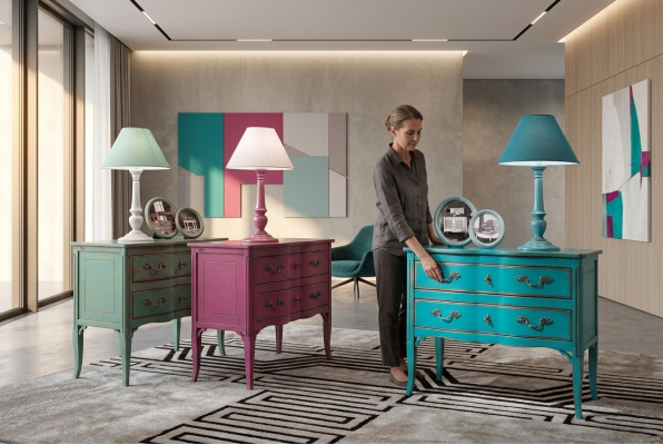 Kommode Schaf Sideboard Italienesch Miwwelen Eechte Holz Kommoden Sideboards Nei
