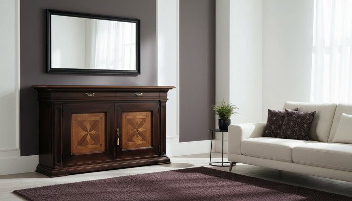 Kommode Schiefen Holz Kommoden Stuff Sideboard Schaf Schiefen Massiv