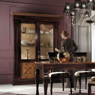 Massivholz Sideboard Wunnzëmmer Sideboard Sideboard Vaccari cav giovanni Vitrinen