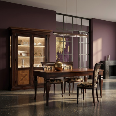 Massivholz Sideboard Wunnzëmmer Sideboard Sideboard Vaccari cav giovanni Vitrinen