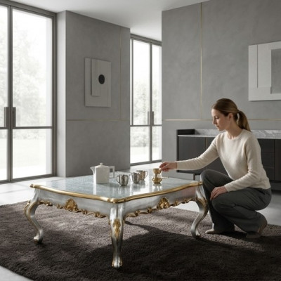 Säitentafel Kaffisdësch Designer Dësch Wunnzëmmertafel Dëscher Clubdësch Nei