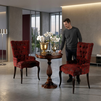 Niewentdësch Dëscher Salondësch Kaffisdësch Design Dësch Wunnzëmmerdësch Miwwelen