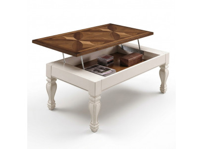 Luxus Wunnzëmmer Dësch Couchtisch Holzdësch Design Dëscher Italienesch Miwwelen nei