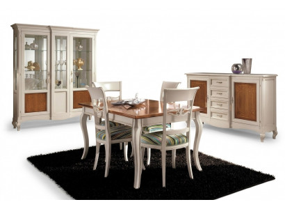 Dësch Miwwelen Iessdësch Naturholz Retro Stil Iesszëmmer Wunnzëmmer Iessdëscher Dëscher