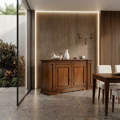 Kommod Anrichte Sideboard Braun Sideboards Massiv Holz Schaf Möbel Kommoden