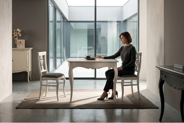 Iessdësch Antik Stil Massivholz Miwwelen Italienesch Iessdëscher Dësch Holz Dëscher