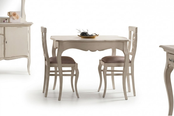 Iessdësch Antik Stil Massivholz Miwwelen Italienesch Iessdëscher Dësch Holz Dëscher
