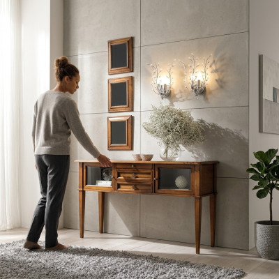 Konsolendësch Design Holz Dësch Konsole Sideboards Luxus Dësch Sideboard Neigkeet