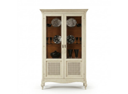Vitrine Holz Luxus Schief Schränk Klassesch Anrichte Design Miwwelen Italienesch Brong