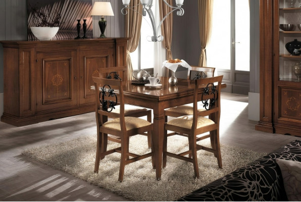 Set Dësch Iessgrupp 5 Deeler. Dëscher Nei Set Iessdësch 4 x Stull Set Miwwelen