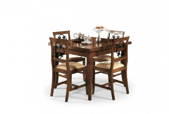 Set Dësch Iessgrupp 5 Deeler. Dëscher Nei Set Iessdësch 4 x Stull Set Miwwelen