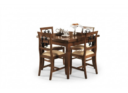 Set Dësch Iessgrupp 5 Deeler. Dëscher Nei Set Iessdësch 4 x Stull Set Miwwelen