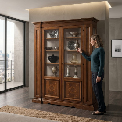 Anrichte Vitrinen Massivholz Wunnzëmmer Sideboard Anrichten Vaccari cav giovanni