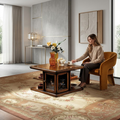 Couchtisch Kaffisdësch Säitentësch Designer Dësch Wunnzëmmerkënnchen Dëscher Nei