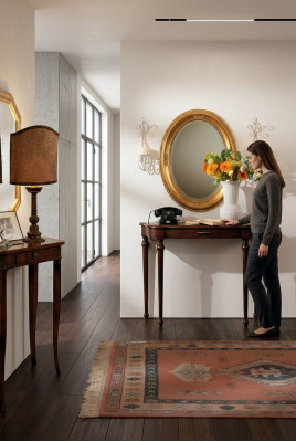 Konsolendësch Design Miwwelen Stil Barock Holz Italienesch Dësch Dëscher Couchtësch
