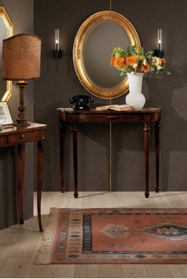 Konsolendësch Design Miwwelen Stil Barock Holz Italienesch Dësch Dëscher Couchtësch