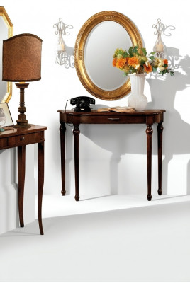 Konsolendësch Design Miwwelen Stil Barock Holz Italienesch Dësch Dëscher Couchtësch