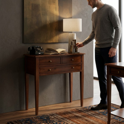Design Luxus Konsoletisch Konsol Sideboard Kommod Sideboarden Hotel Miwwelen Nei