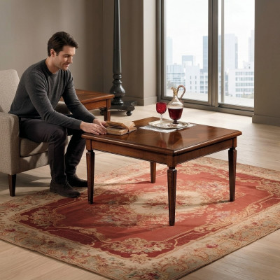 Couchtisch Luxus Design Canapé Dësch Kaffis Beistell Dëscher Wunnzëmmer Miwwelen Nei