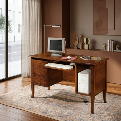 Italienesch Miwwelen Büro Dësch Ariichtung Miwwelen Schreibtisch Massivholz Dëscher Nei