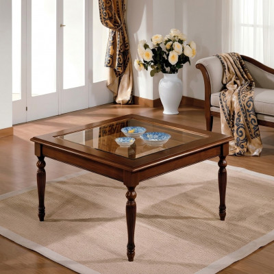 Couchtisch Holz Niewentisch Kaffisdësch Designer Dësch Stuffendësch Dëscher