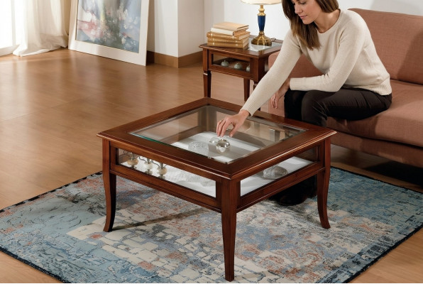 Canapé Dësch Kaffisdësch Niewendësch Designer Dësch Wunnzëmmerdësch Dëscher Nei