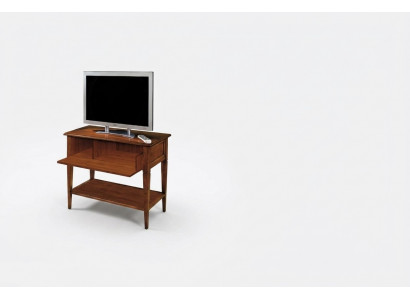 rtv Design Säitendësch Fernseh Low Kommode tv Luxus Schaf Holz brong Miwwelen Neigkeet