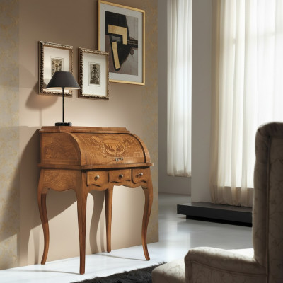 Design Schreifdësch Luxus Büro Miwwelen Dësch Italienesch Dëscher Sekretär Holz Nei