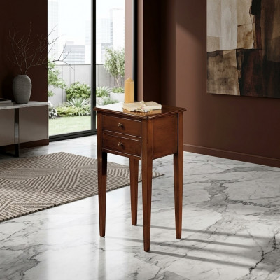 Telefonsdësch Konsolen Dëscher Echt Holz Kommode Sideboard Dësch Luxus Miwwelen Nei