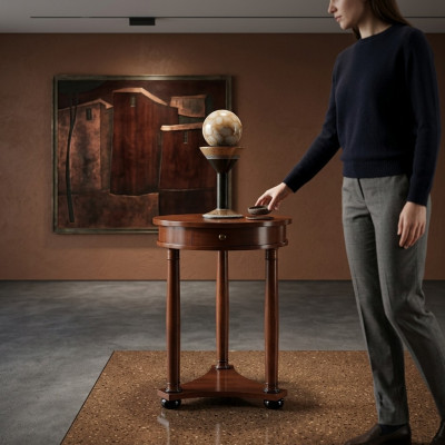 Niewentischt Wohnzimmer Ronn Kaffi Dësch Luxus Design Couch Dësch Nei
