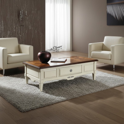 Salonsdëscher Dësch Luxus Holz Dëscher Konsolen Design Italienesch Miwwelen Vaccari