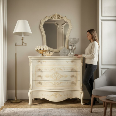 Kommode Luxus Schlofkummer Holz Design Anrichte Säit Nei Kommoden Schaf Regal