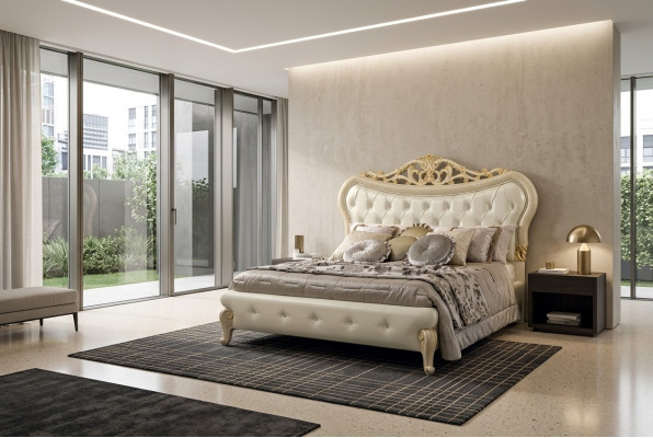 Bett Polster Design Duebel Better Schlofzëmmer Holz Chesterfield Bettrahmen Nei