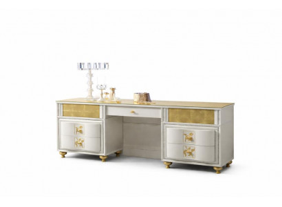 Schminktisch Luxus Design Dëscher Kosmetik Fraséier Spigel Konsole Schlofzëmmer
