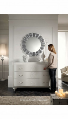 Kommode Sideboard Kommoden Designer Luxus Schiefen Italienesch Miwwelen Holz Nei