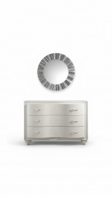 Kommode Sideboard Kommoden Designer Luxus Schiefen Italienesch Miwwelen Holz Nei