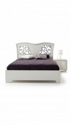 Bettgestell Holz Duebel Schlofkummer Wäiss Modern Duebelbett Miwwelen Bett Better Nei