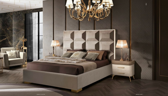 Bett Holz Duebel Schlofzëmmer Better Brong Bettkader Modern Duebelbett Miwwelen