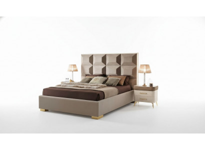 Bett Holz Duebel Schlofzëmmer Better Brong Bettkader Modern Duebelbett Miwwelen