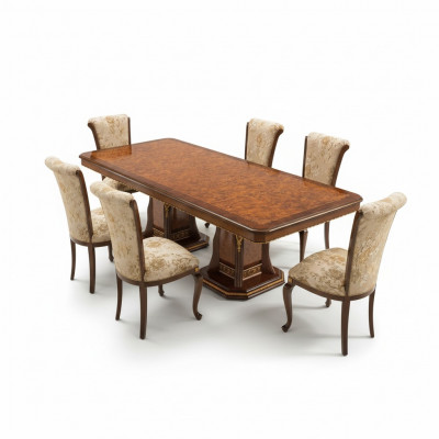 Iessdësch Design Miwwelen Ariichtung Dëscher Massivholz Dësch Nei Luxus Italienesch
