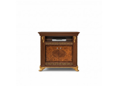 TV-Schaf Luxus Sideboard Kommode Wunnzëmmer Schaf Miwwelen Schief Regal Holz