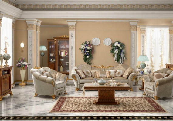Canapé Dësch Niewendëscher Wunnzëmmer Rechteckeg Kaffi Luxus Design Canapé Dësch