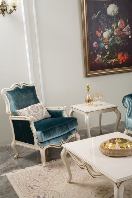 Fotellen Sofaen Sëtz Stoff Wunnzëmmer Textil Luxus Miwwelen Einsëtzer Neit
