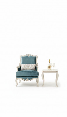 Fotellen Sofaen Sëtz Stoff Wunnzëmmer Textil Luxus Miwwelen Einsëtzer Neit
