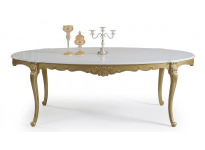 Iessdësch Luxus Dësch Luxus Holzddësch Italien Iesszëmmer Dëscher Klassesch Miwwelen