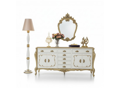 Sideboard Kommoden Anrichte Miwwelen Schaf Garnitur Set 2tlg Kommode Spigel Neit