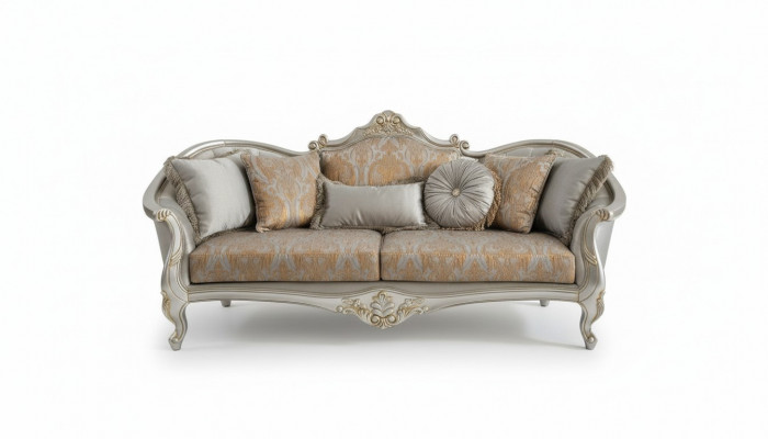 Couchen Polster Sofa Sofas 3 Sëtzer Dräisëtzer Wunnzëmmer Groe Samt