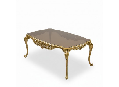Gëllene Couchdësch Säitendësch Kaffisdësch Design Dësch Wunnzëmmer